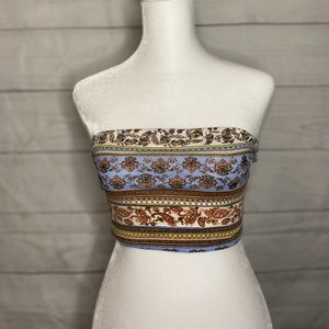 Paisley Tube Top
